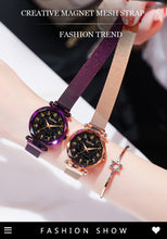 Load image into Gallery viewer, Magnetic Starry Sky Women Wrist Watch 2019 For Ladies Top Brand Luxury Watch Rose Gold relogio feminino Female Clock reloj mujer