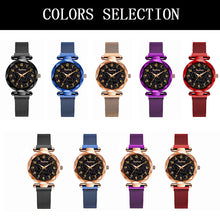 Load image into Gallery viewer, Magnetic Starry Sky Women Wrist Watch 2019 For Ladies Top Brand Luxury Watch Rose Gold relogio feminino Female Clock reloj mujer