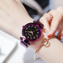 Load image into Gallery viewer, Magnetic Starry Sky Women Wrist Watch 2019 For Ladies Top Brand Luxury Watch Rose Gold relogio feminino Female Clock reloj mujer
