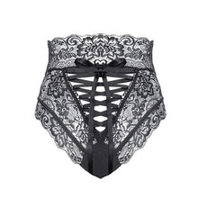 Load image into Gallery viewer, Amazing Sexy Panties Women High Waist Lace Thongs and G Strings Underwear Ladies Hollow Out Underpants Imitation Lingerie Female