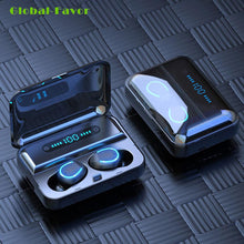 Load image into Gallery viewer, F9-5 LED Power Display Super bass In-ear Wireless Earphone Bluetooth Noise cancel Waterproof Earbuds Mini TWS with Mic