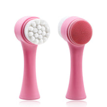 Load image into Gallery viewer, Mini Silicone Face Cleansing Brush Electric Face Cleanser Electric Facial Cleanser Cleansing Skin Deep Washing Massage Brush