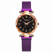 Load image into Gallery viewer, Magnetic Starry Sky Women Wrist Watch 2019 For Ladies Top Brand Luxury Watch Rose Gold relogio feminino Female Clock reloj mujer
