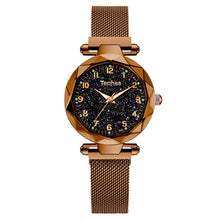 Load image into Gallery viewer, Magnetic Starry Sky Women Wrist Watch 2019 For Ladies Top Brand Luxury Watch Rose Gold relogio feminino Female Clock reloj mujer